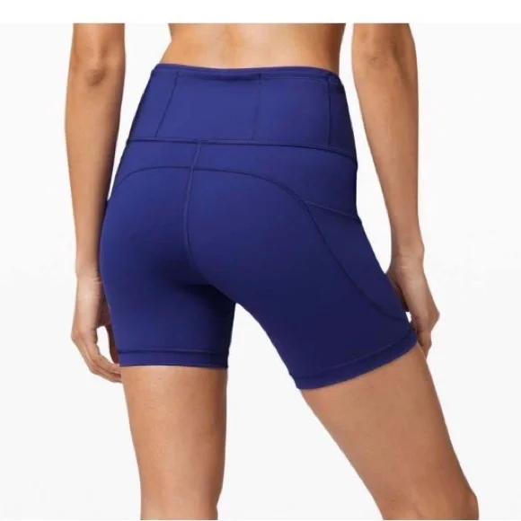 Lululemon fast and free shorts with pockets - Picture 2 of 6